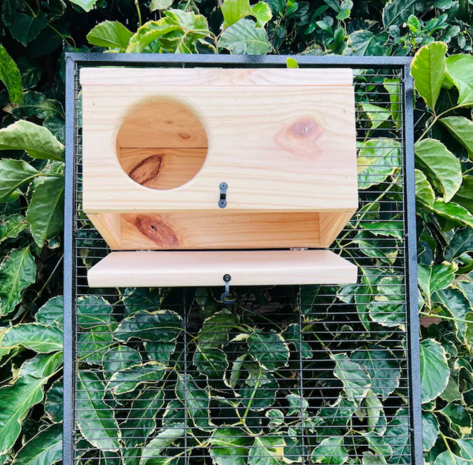 Chinchilla Hay Box, Dust Bath House with Hinges