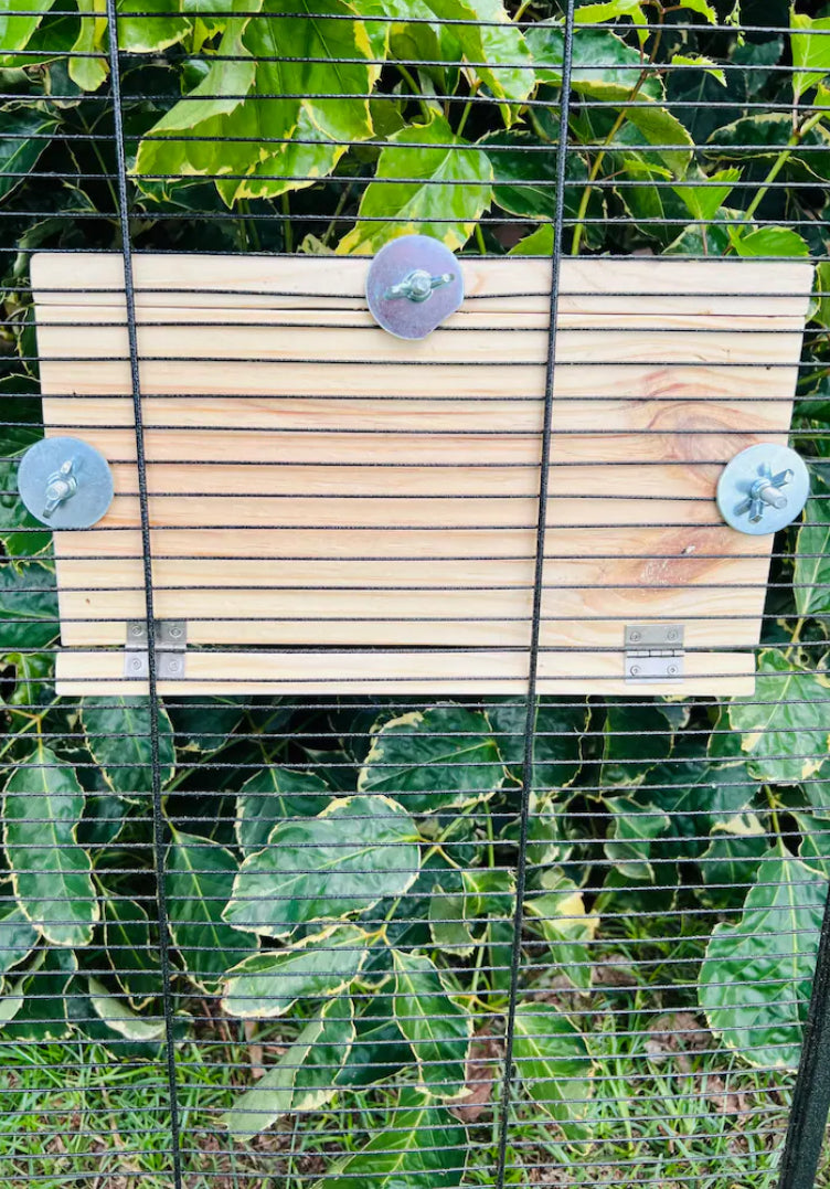 Chinchilla Hay Box, Dust Bath House with Hinges
