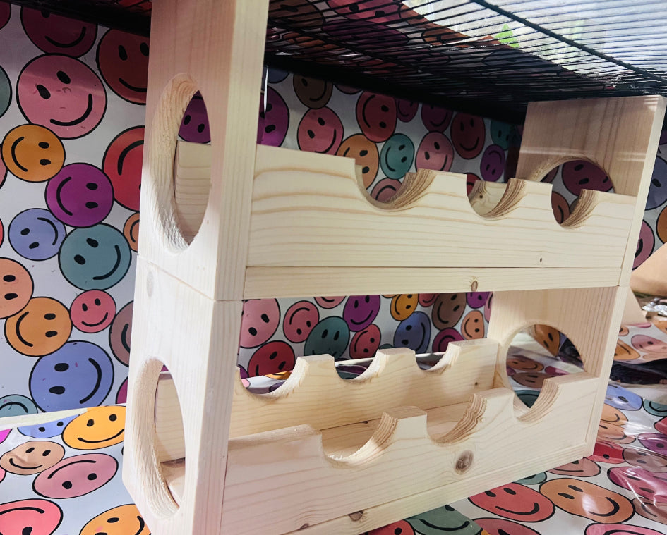 Double Decker Sky High Lanai Bridge: Small Animal Cage Hideout