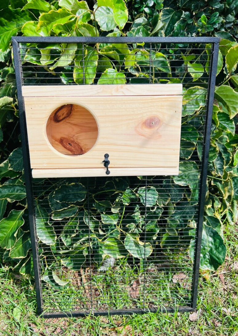 Chinchilla Hay Box, Dust Bath House with Hinges