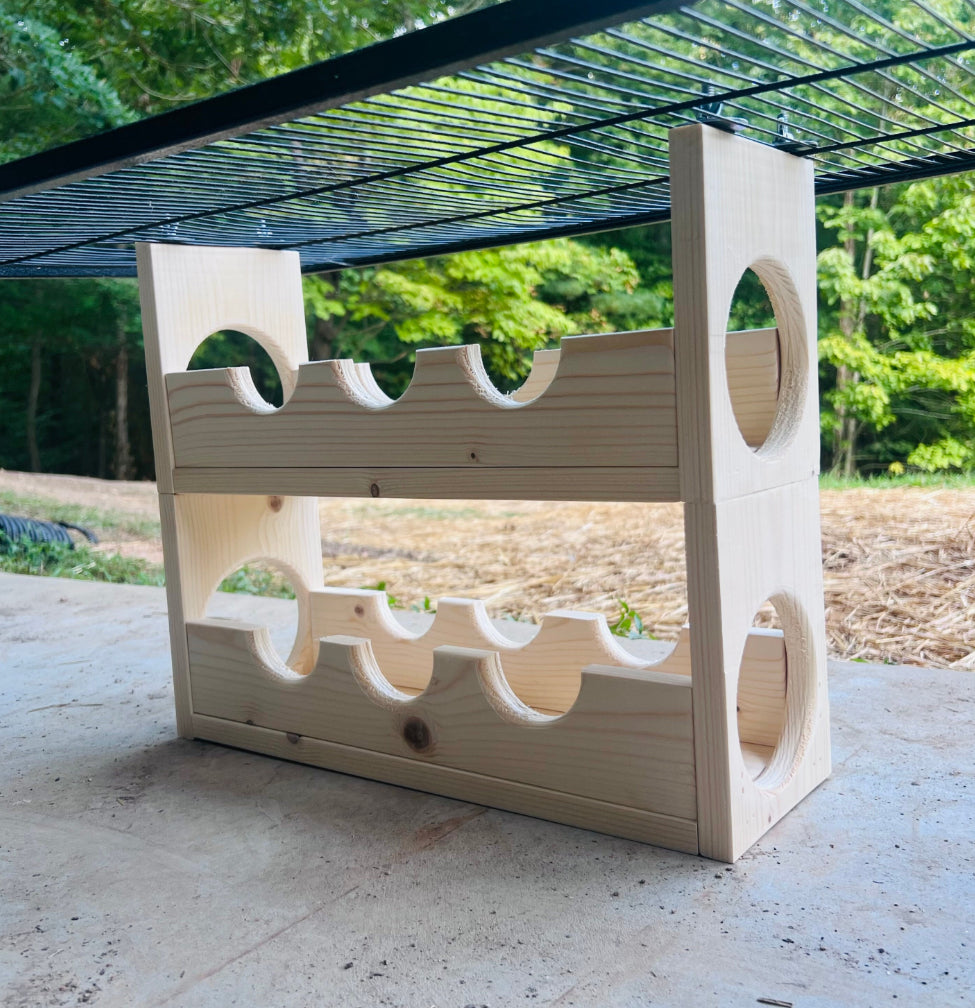 Double Decker Sky High Lanai Bridge: Small Animal Cage Hideout